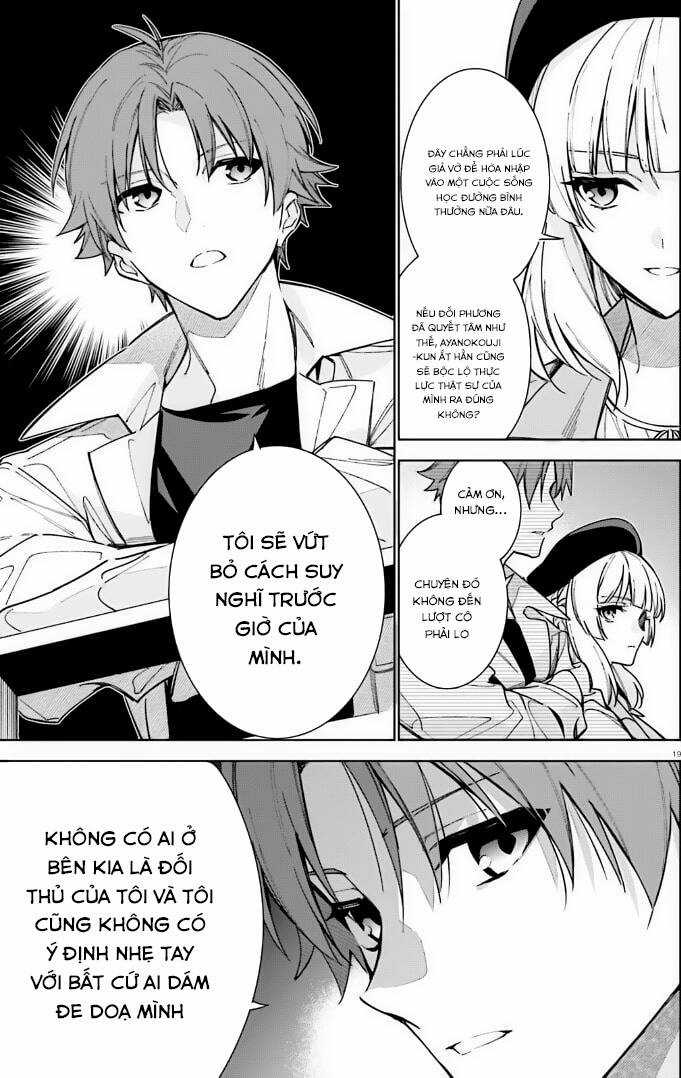 Chào Mừng Đến Với Lớp Học Đề Cao Thực Lực Năm 2 Chapter 12 trang 18