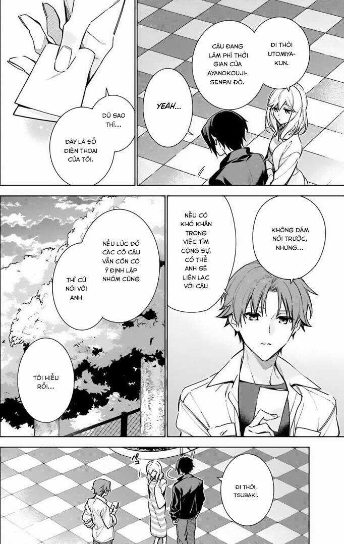 Chào Mừng Đến Với Lớp Học Đề Cao Thực Lực Năm 2 Chapter 13 trang 10