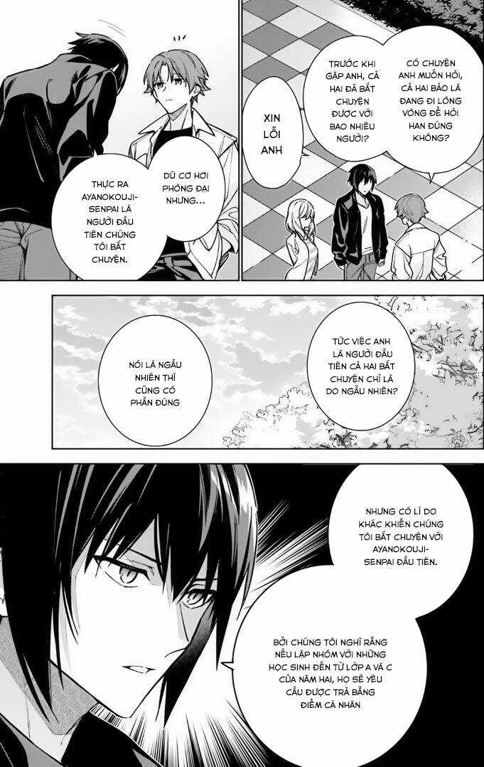 Chào Mừng Đến Với Lớp Học Đề Cao Thực Lực Năm 2 Chapter 13 trang 7