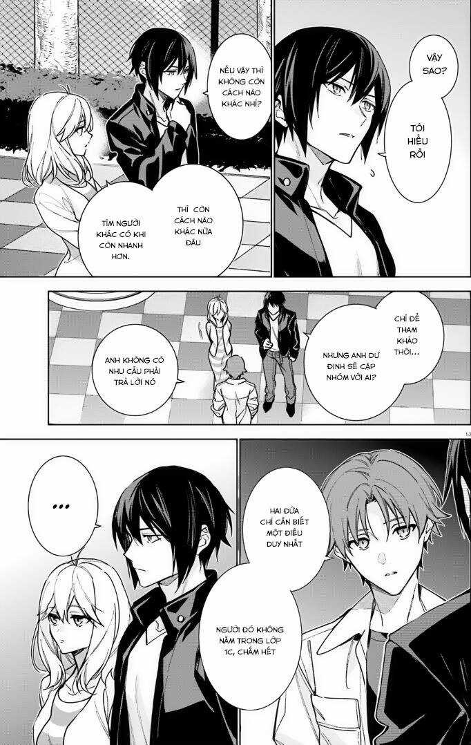 Chào Mừng Đến Với Lớp Học Đề Cao Thực Lực Năm 2 Chapter 13 trang 9