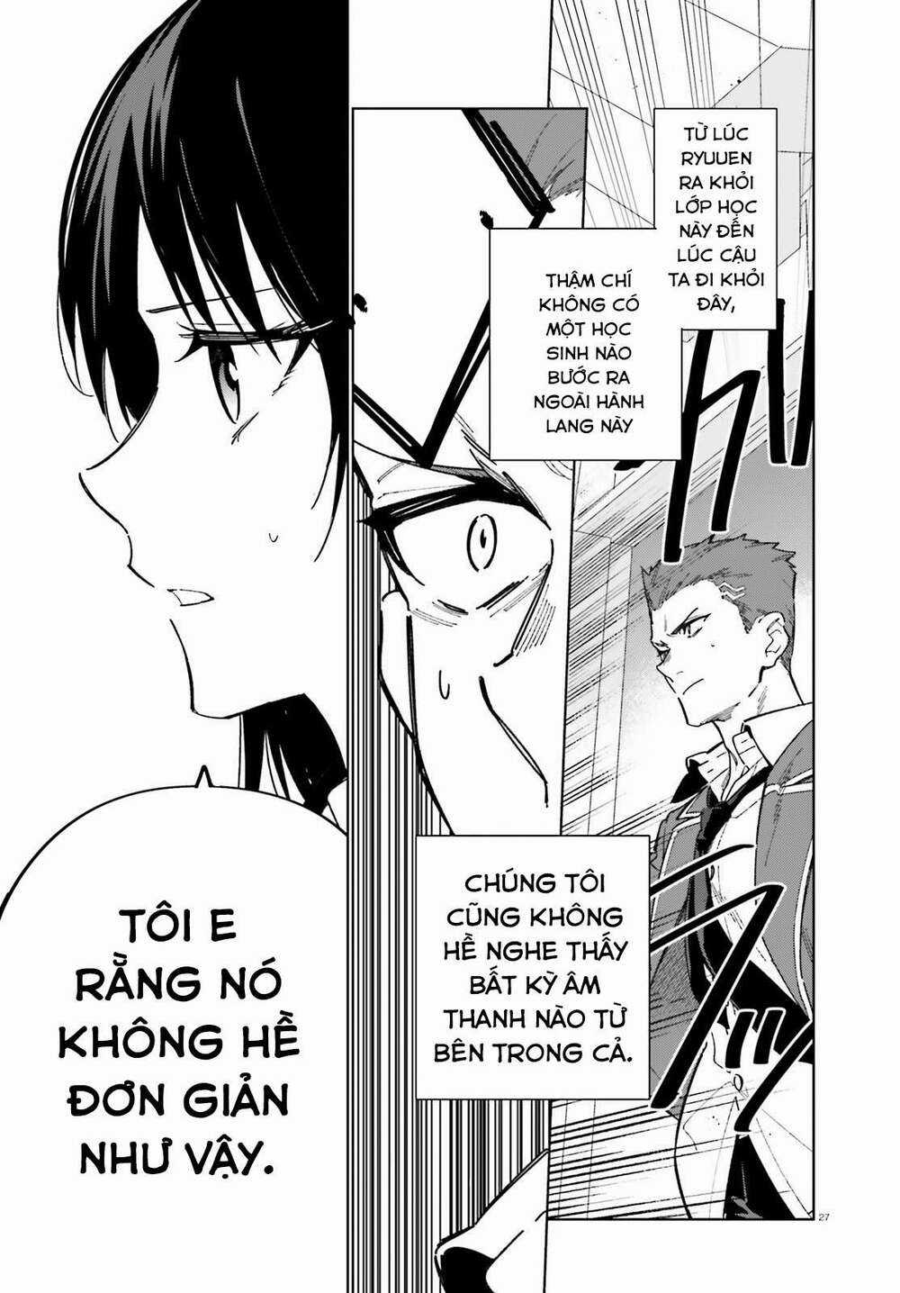 Chào Mừng Đến Với Lớp Học Đề Cao Thực Lực Năm 2 Chapter 2 trang 28