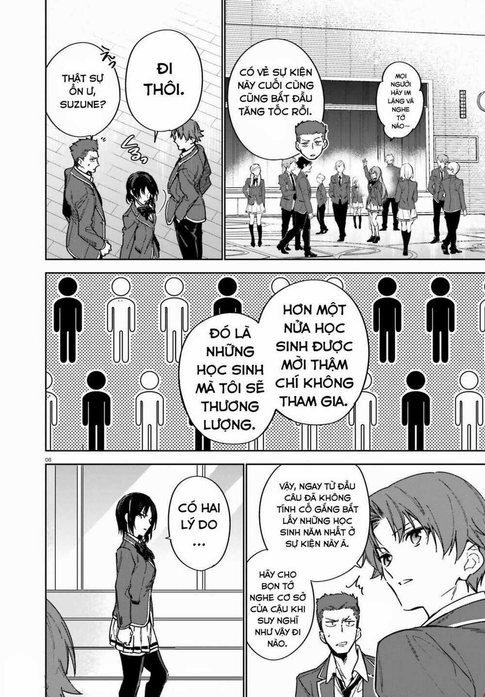 Chào Mừng Đến Với Lớp Học Đề Cao Thực Lực Năm 2 Chapter 2 trang 9