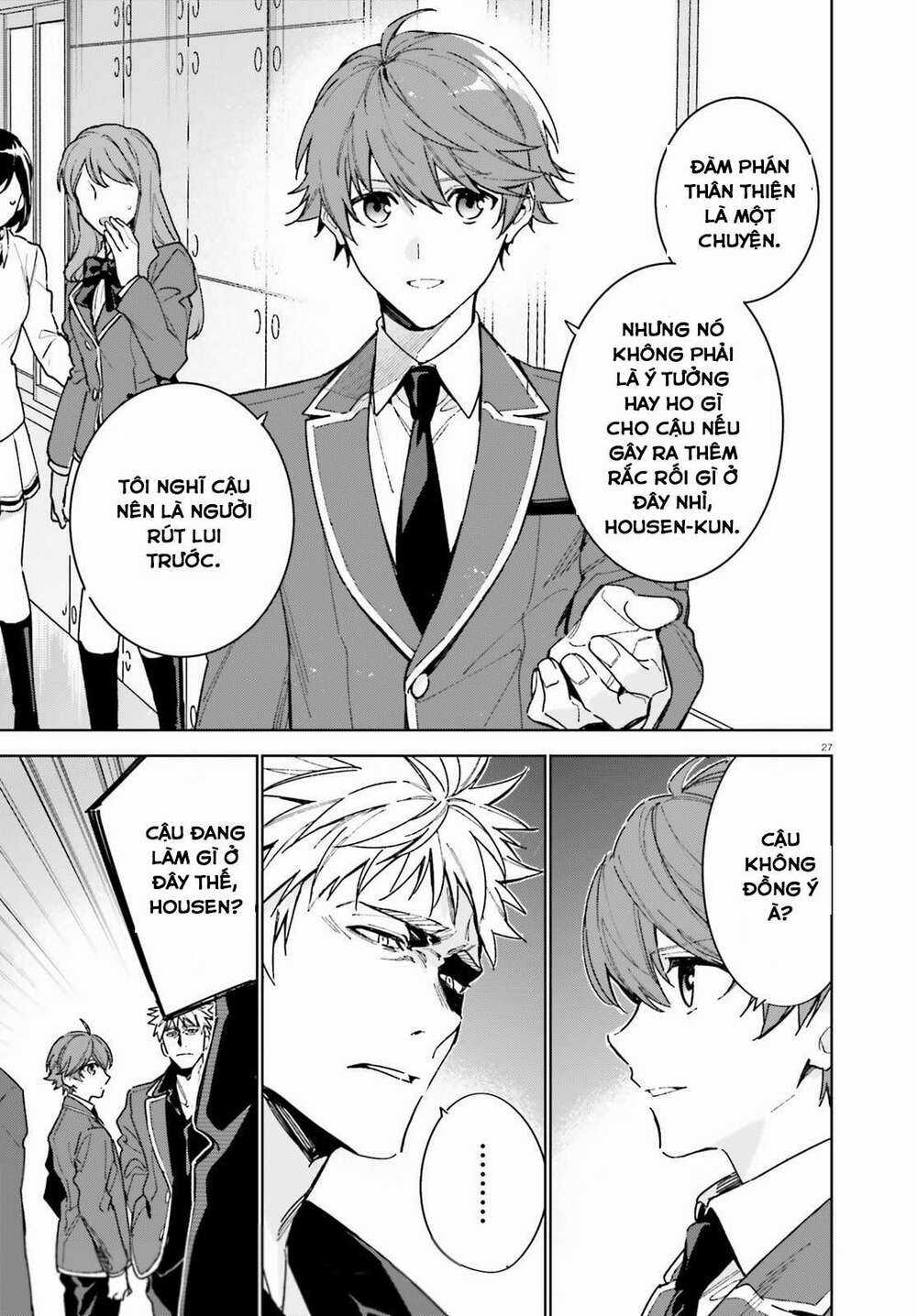 Chào Mừng Đến Với Lớp Học Đề Cao Thực Lực Năm 2 Chapter 3 trang 26