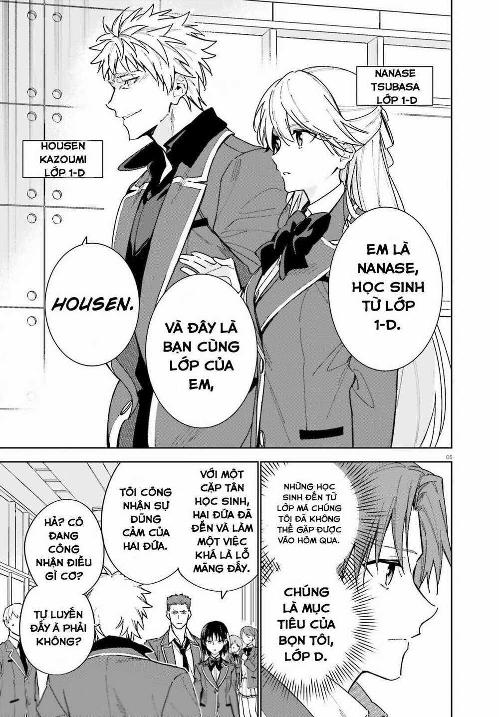 Chào Mừng Đến Với Lớp Học Đề Cao Thực Lực Năm 2 Chapter 3 trang 4