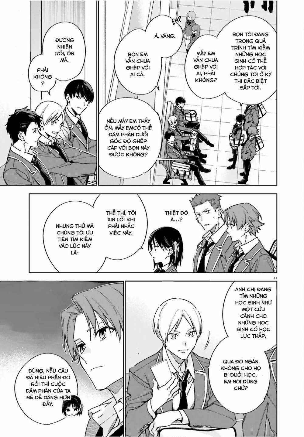 Chào Mừng Đến Với Lớp Học Đề Cao Thực Lực Năm 2 Chapter 4 trang 10