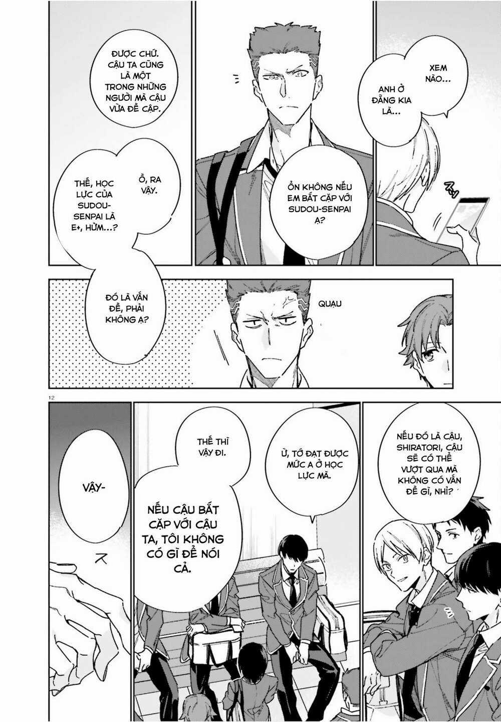 Chào Mừng Đến Với Lớp Học Đề Cao Thực Lực Năm 2 Chapter 4 trang 11