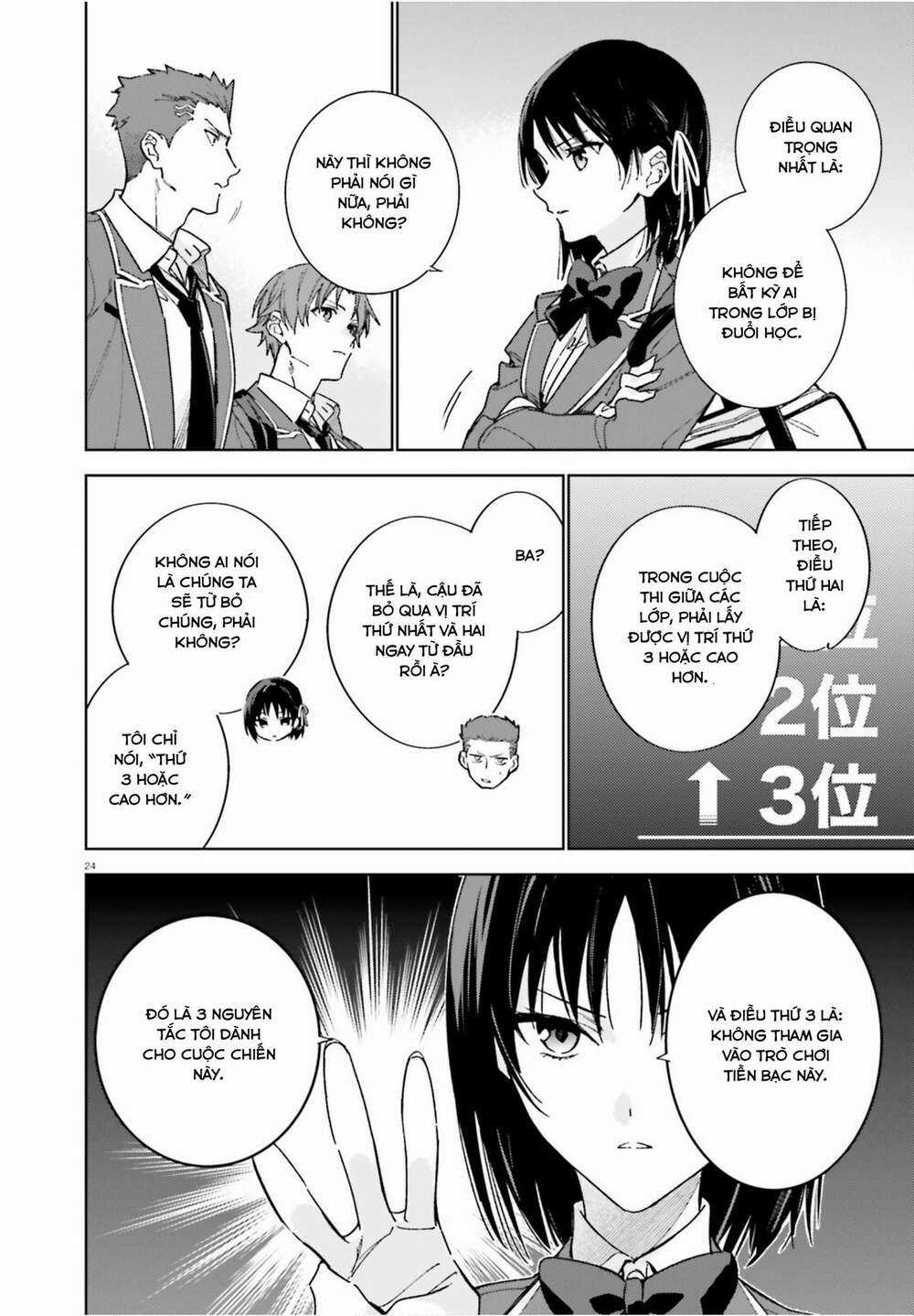 Chào Mừng Đến Với Lớp Học Đề Cao Thực Lực Năm 2 Chapter 4 trang 23