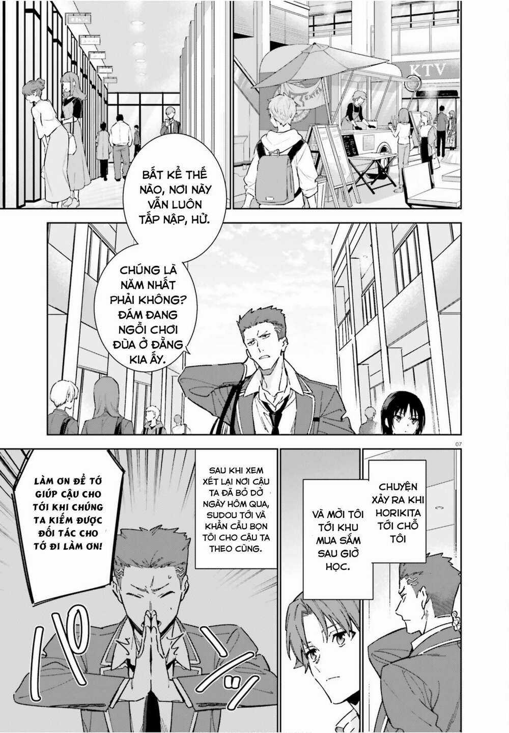 Chào Mừng Đến Với Lớp Học Đề Cao Thực Lực Năm 2 Chapter 4 trang 6