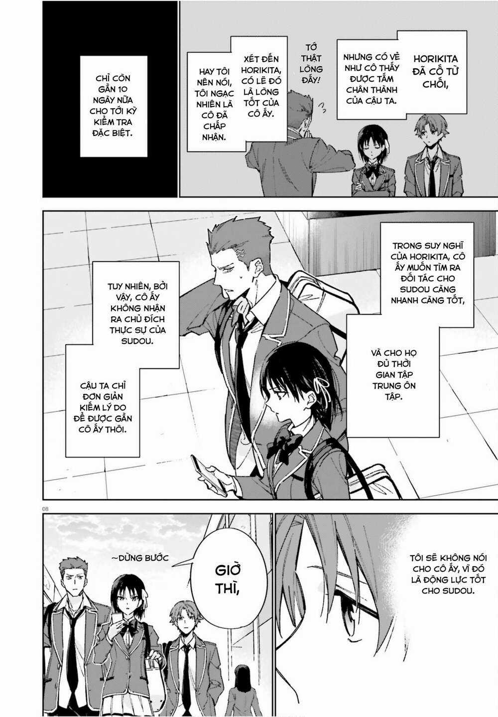 Chào Mừng Đến Với Lớp Học Đề Cao Thực Lực Năm 2 Chapter 4 trang 7