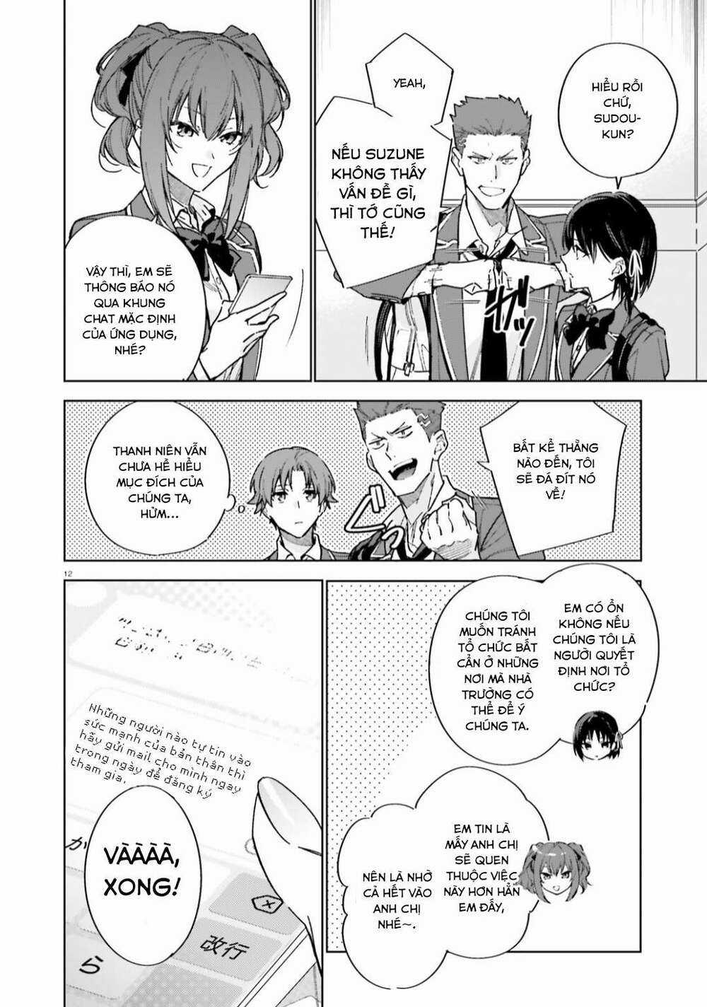 Chào Mừng Đến Với Lớp Học Đề Cao Thực Lực Năm 2 Chapter 5 trang 11