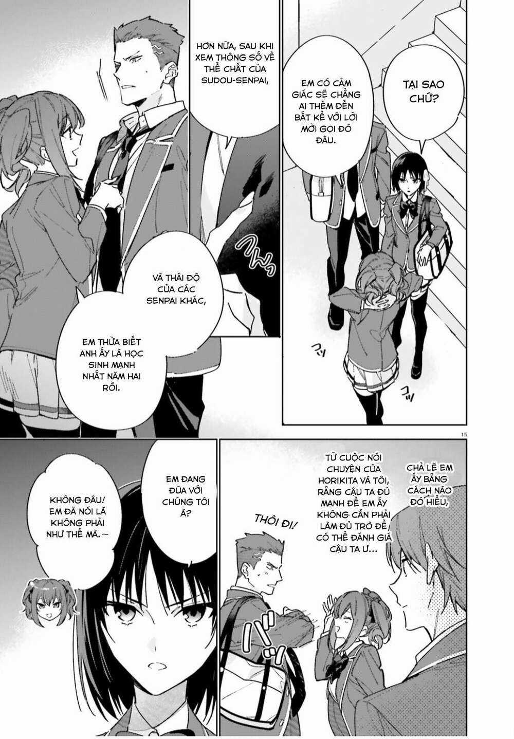 Chào Mừng Đến Với Lớp Học Đề Cao Thực Lực Năm 2 Chapter 5 trang 14