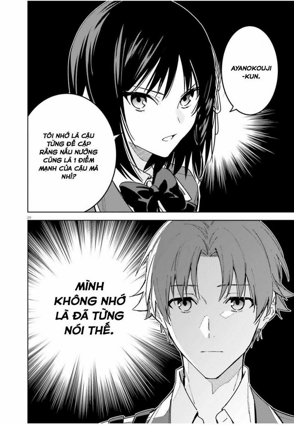 Chào Mừng Đến Với Lớp Học Đề Cao Thực Lực Năm 2 Chapter 5 trang 19