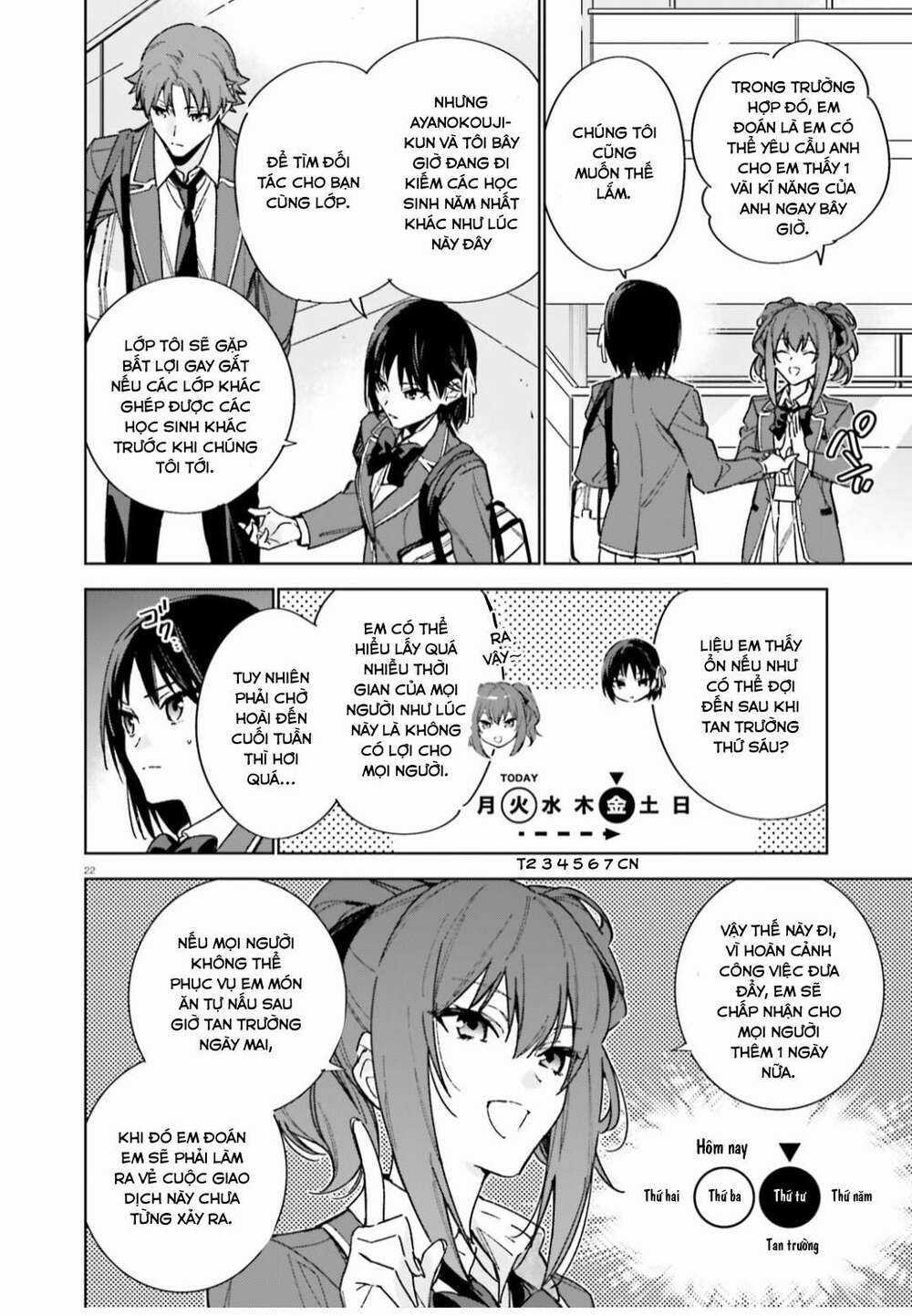 Chào Mừng Đến Với Lớp Học Đề Cao Thực Lực Năm 2 Chapter 5 trang 21