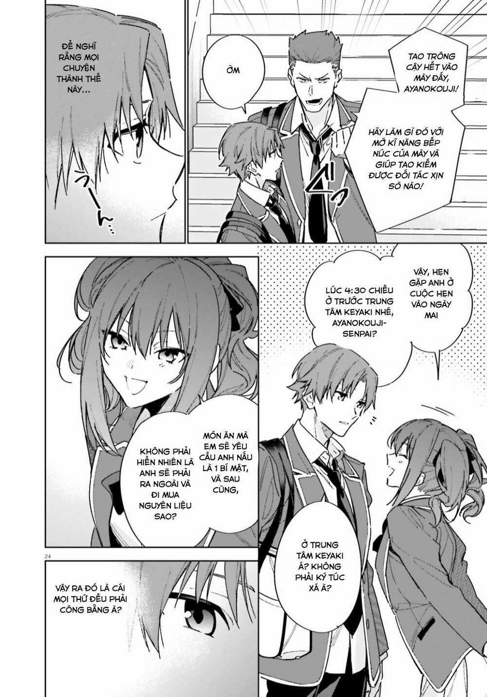 Chào Mừng Đến Với Lớp Học Đề Cao Thực Lực Năm 2 Chapter 5 trang 23