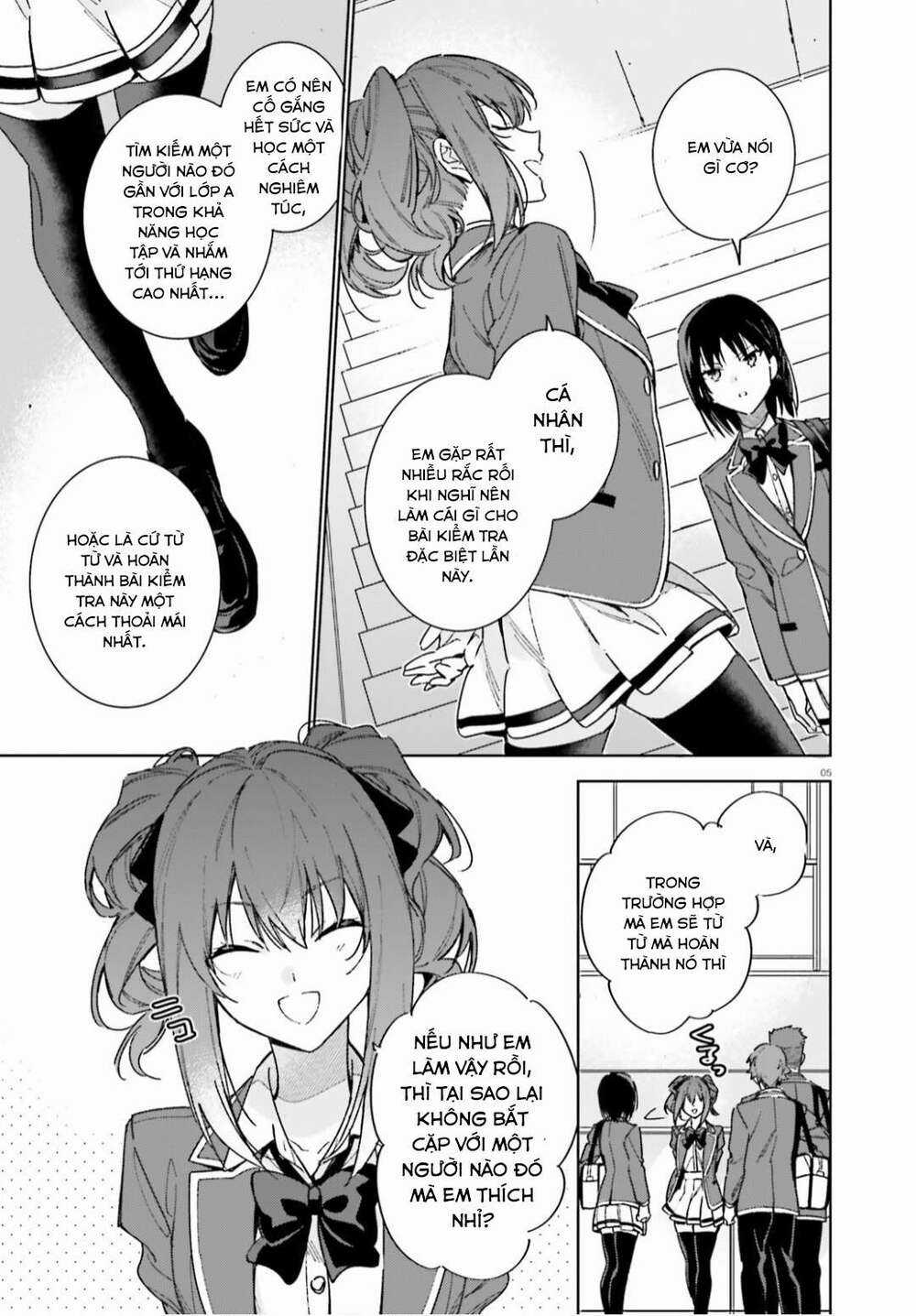 Chào Mừng Đến Với Lớp Học Đề Cao Thực Lực Năm 2 Chapter 5 trang 4