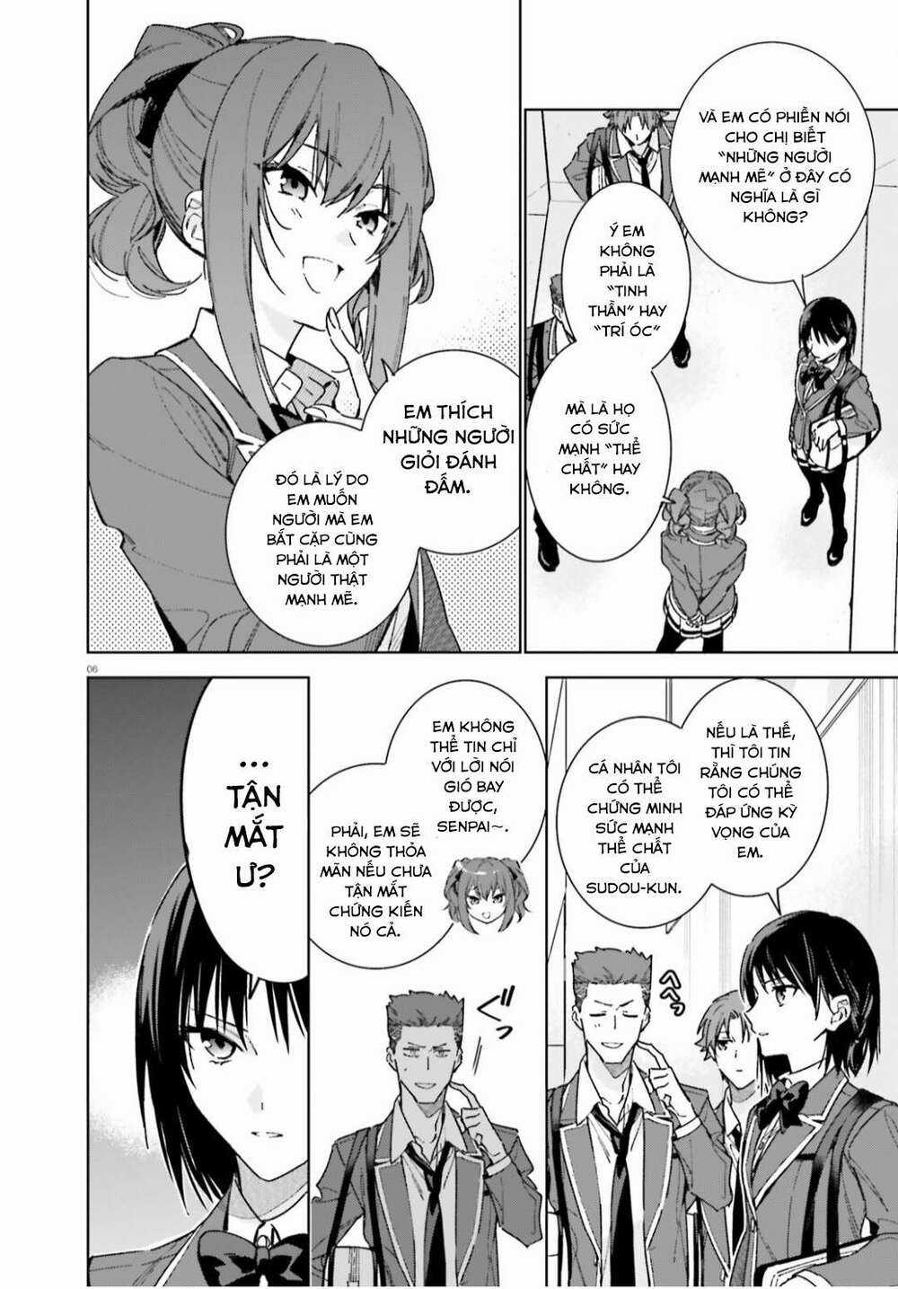 Chào Mừng Đến Với Lớp Học Đề Cao Thực Lực Năm 2 Chapter 5 trang 5