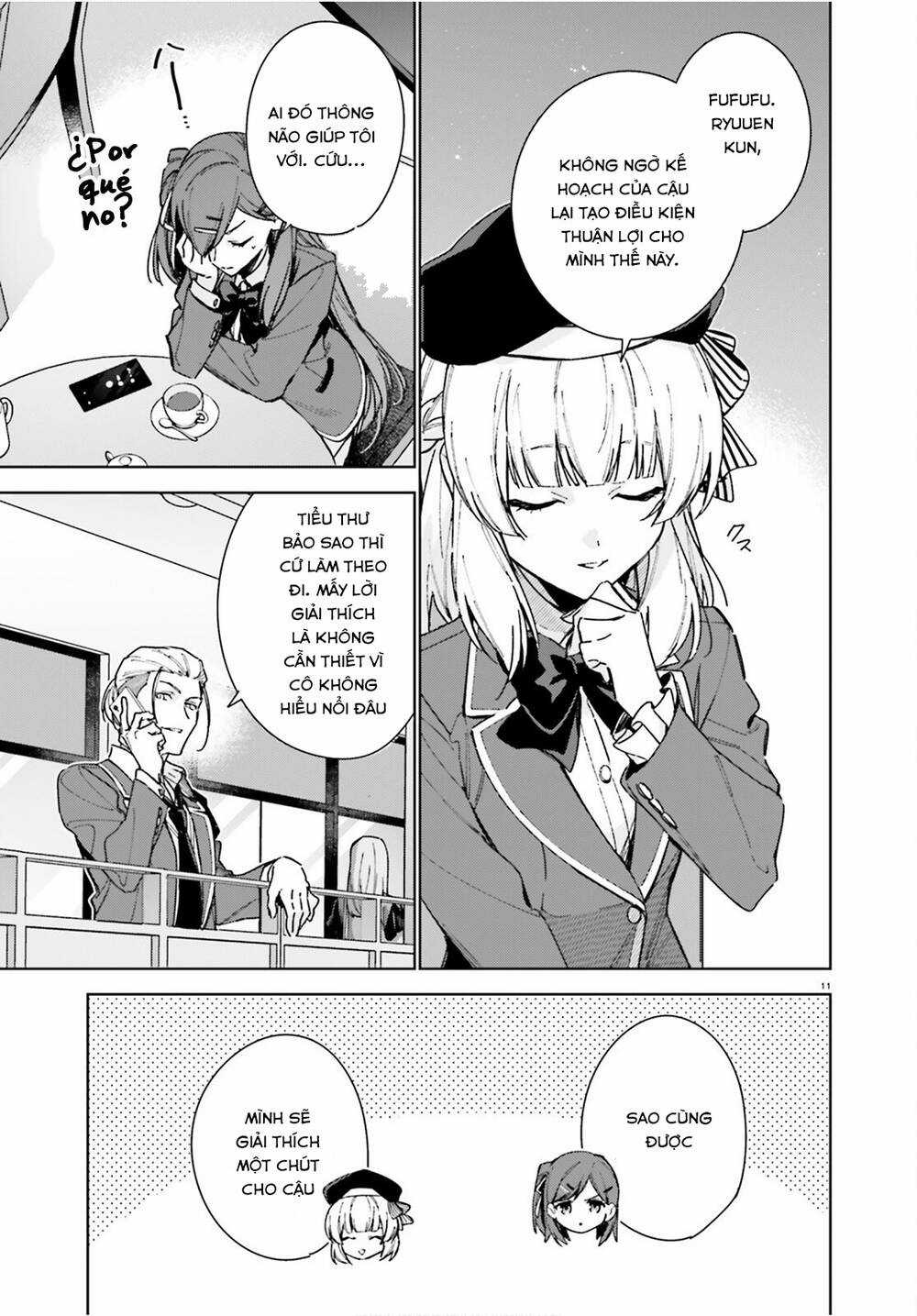 Chào Mừng Đến Với Lớp Học Đề Cao Thực Lực Năm 2 Chapter 8.5 trang 10