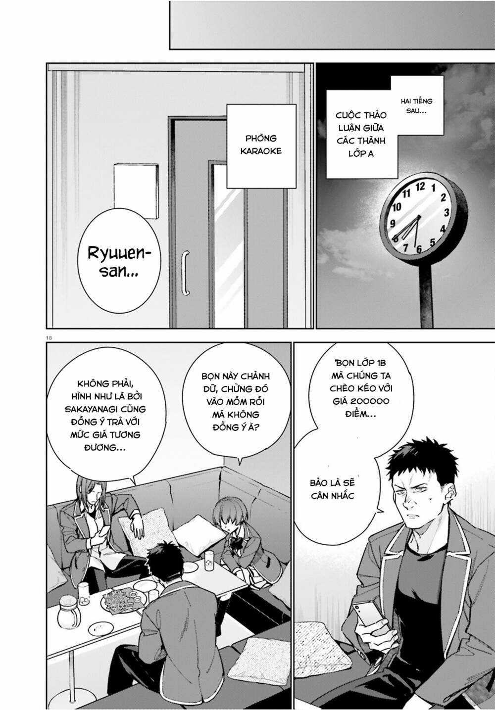 Chào Mừng Đến Với Lớp Học Đề Cao Thực Lực Năm 2 Chapter 8.5 trang 17