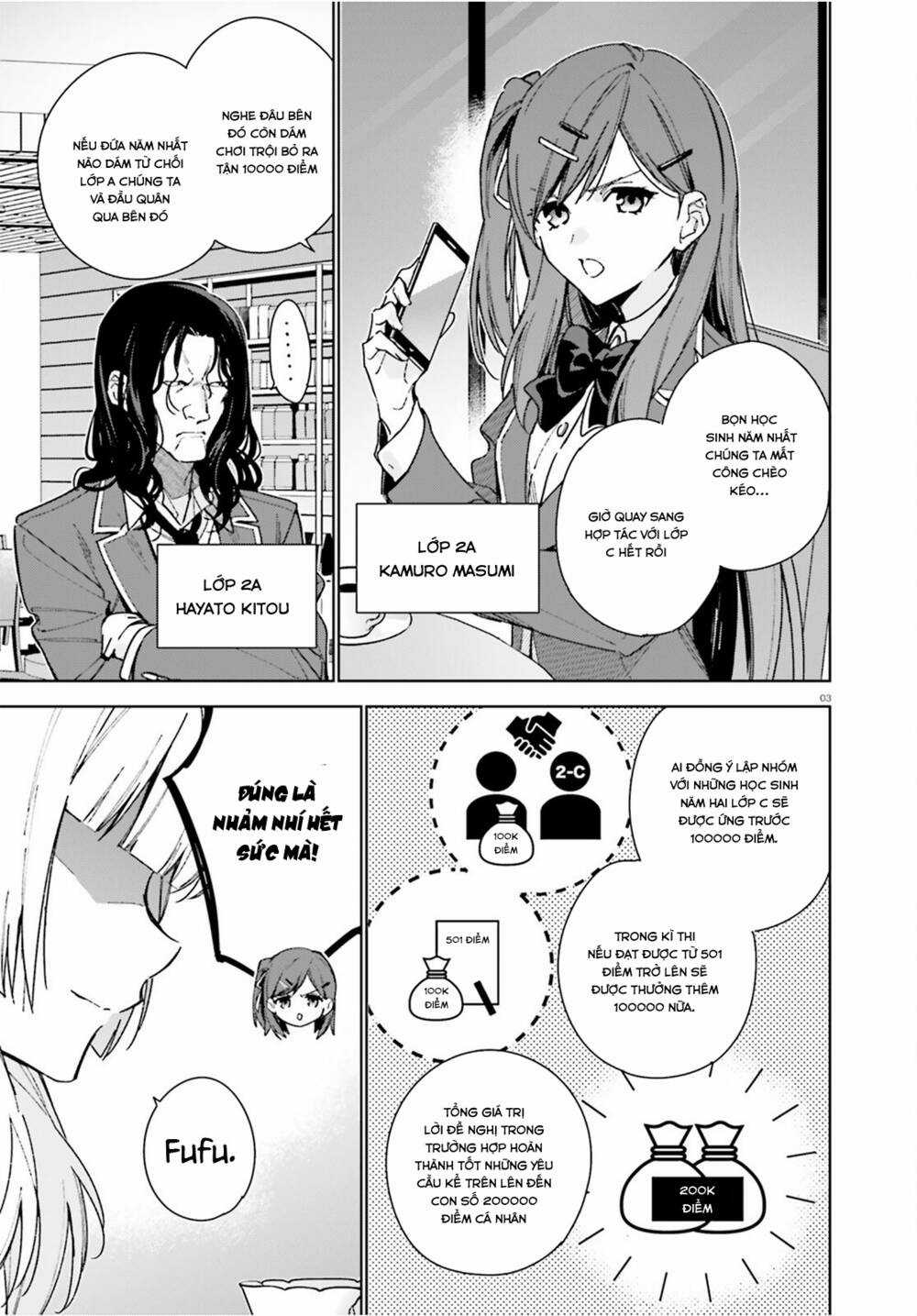 Chào Mừng Đến Với Lớp Học Đề Cao Thực Lực Năm 2 Chapter 8.5 trang 2