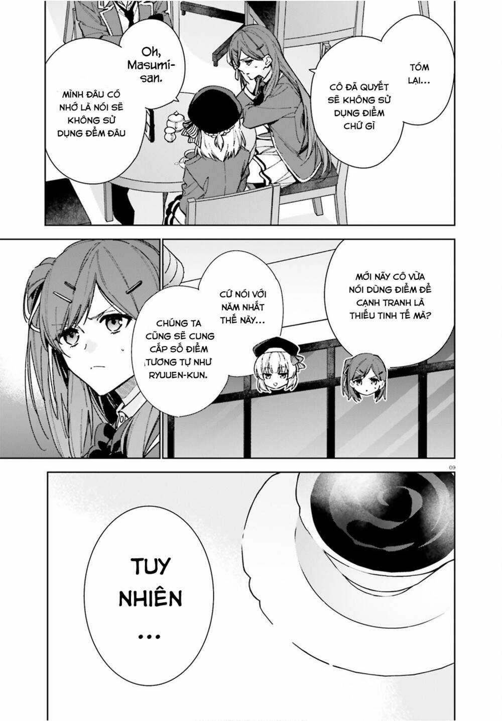 Chào Mừng Đến Với Lớp Học Đề Cao Thực Lực Năm 2 Chapter 8.5 trang 8