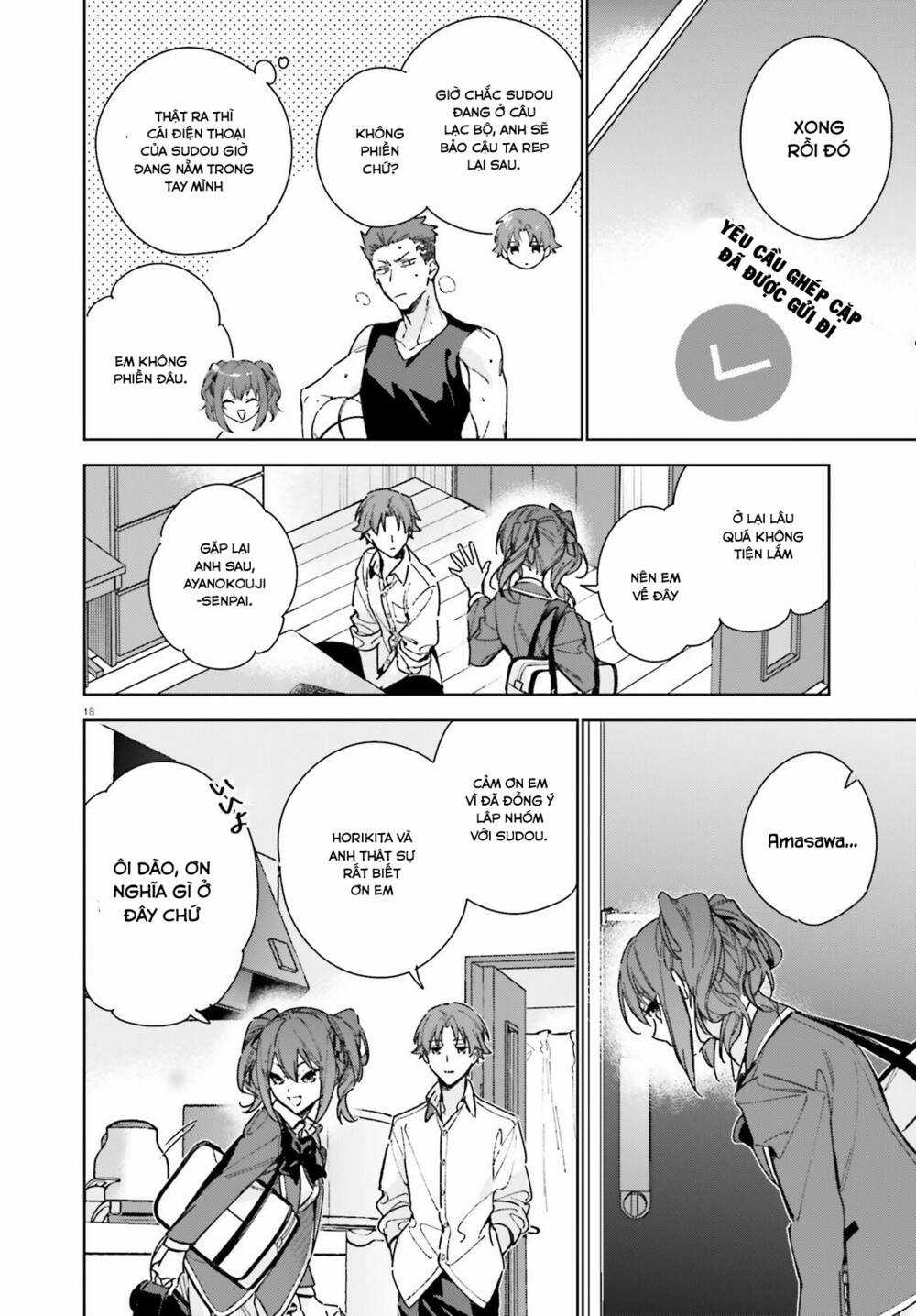 Chào Mừng Đến Với Lớp Học Đề Cao Thực Lực Năm 2 Chapter 8 trang 17