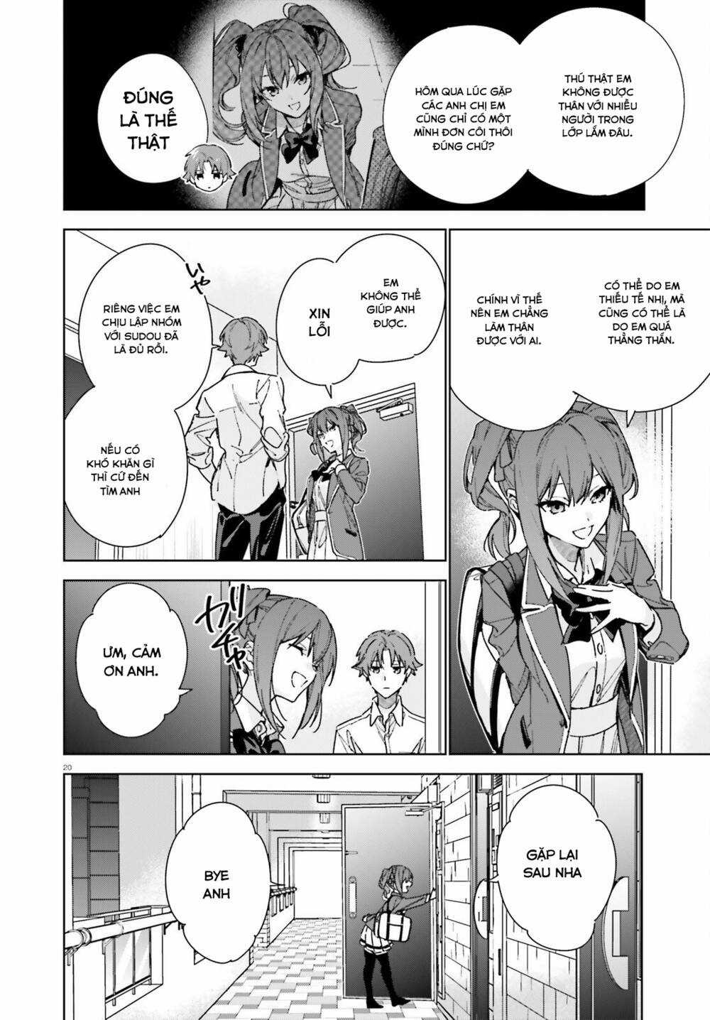 Chào Mừng Đến Với Lớp Học Đề Cao Thực Lực Năm 2 Chapter 8 trang 19