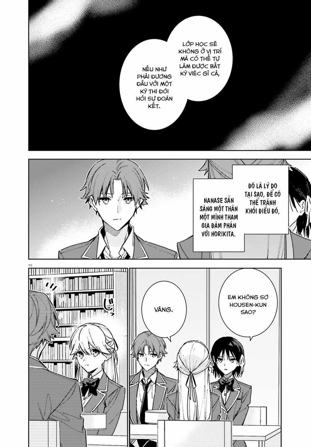 Chào Mừng Đến Với Lớp Học Đề Cao Thực Lực Năm 2 Chapter 9 trang 10