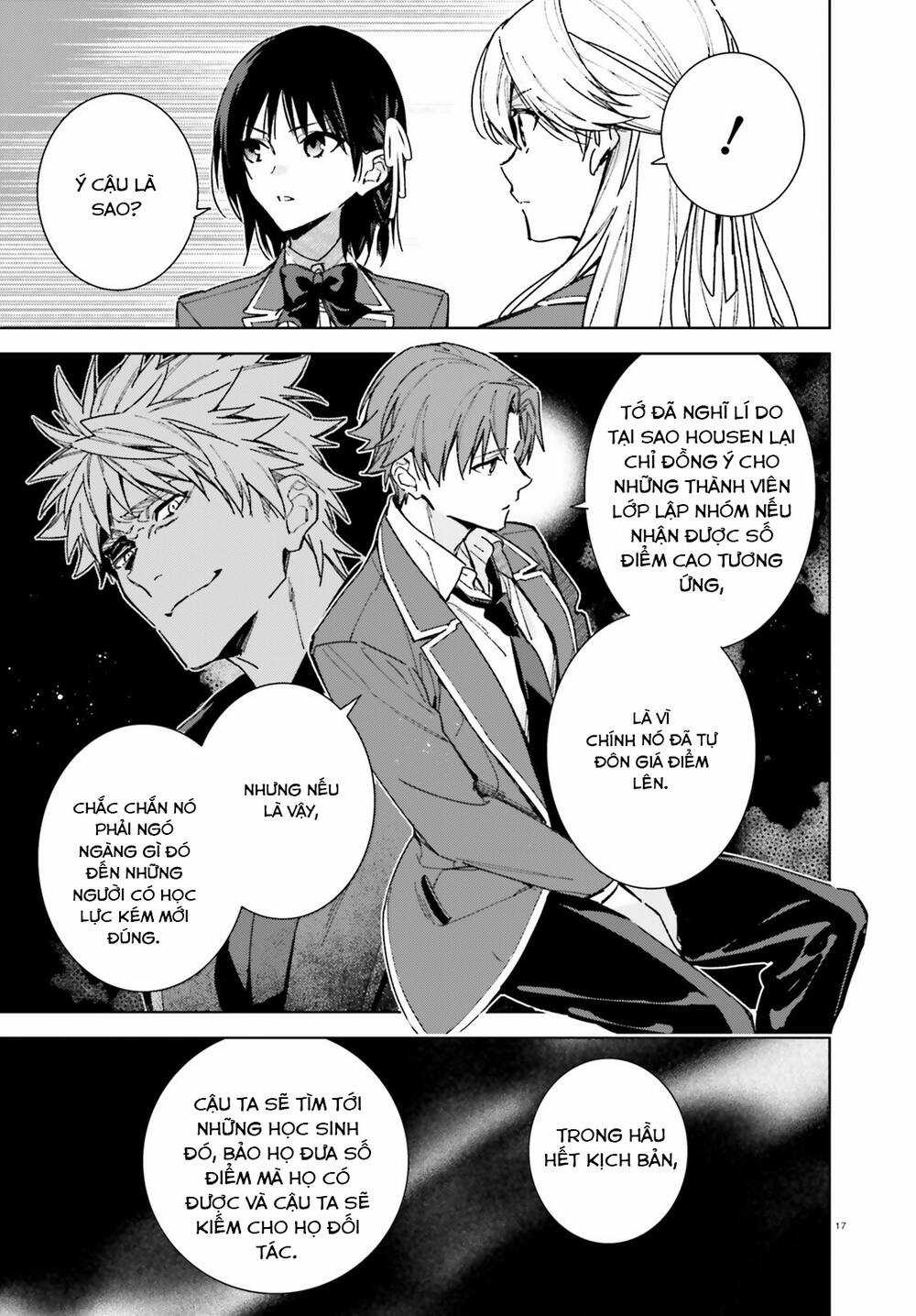 Chào Mừng Đến Với Lớp Học Đề Cao Thực Lực Năm 2 Chapter 9 trang 17