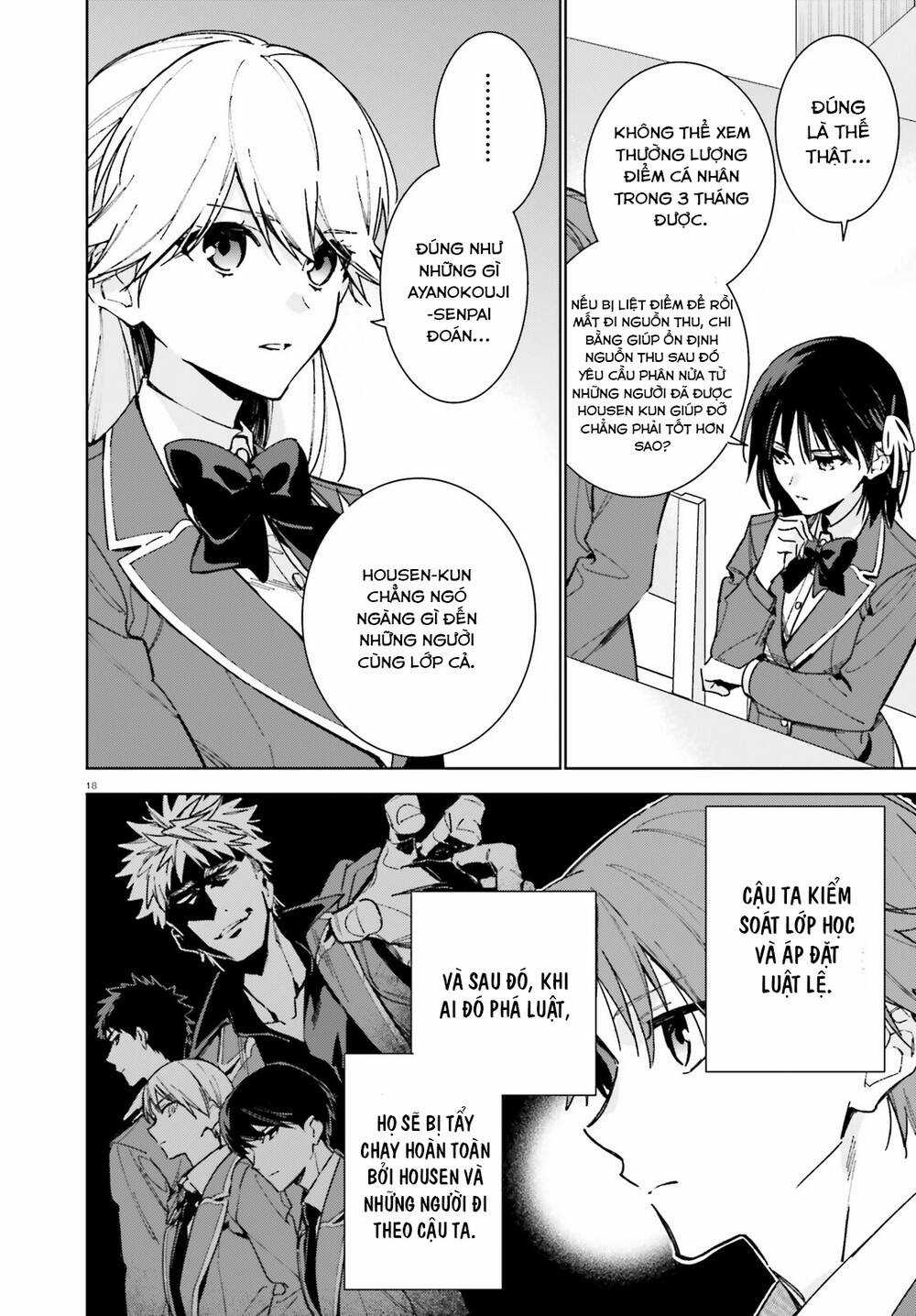 Chào Mừng Đến Với Lớp Học Đề Cao Thực Lực Năm 2 Chapter 9 trang 18