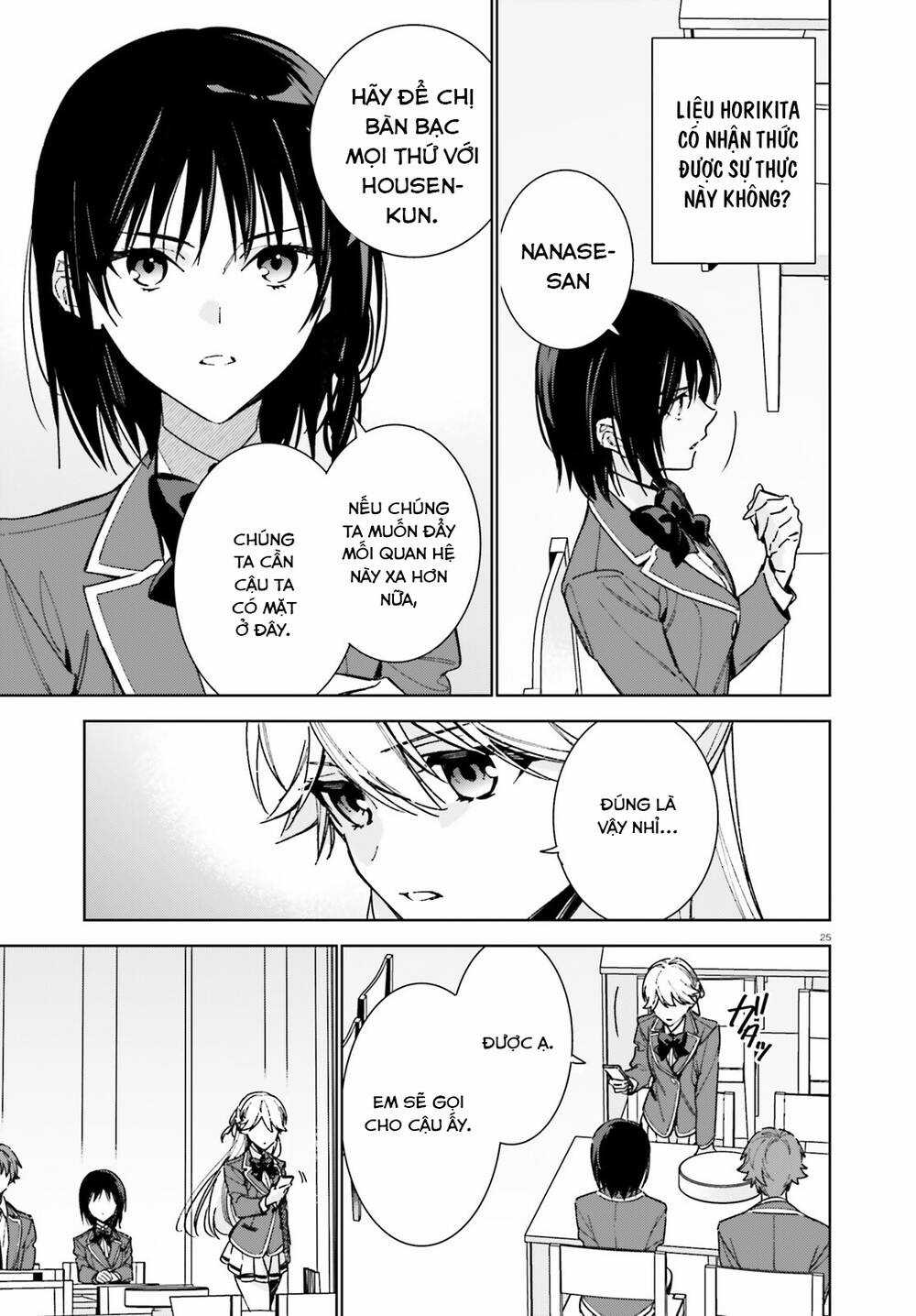 Chào Mừng Đến Với Lớp Học Đề Cao Thực Lực Năm 2 Chapter 9 trang 25