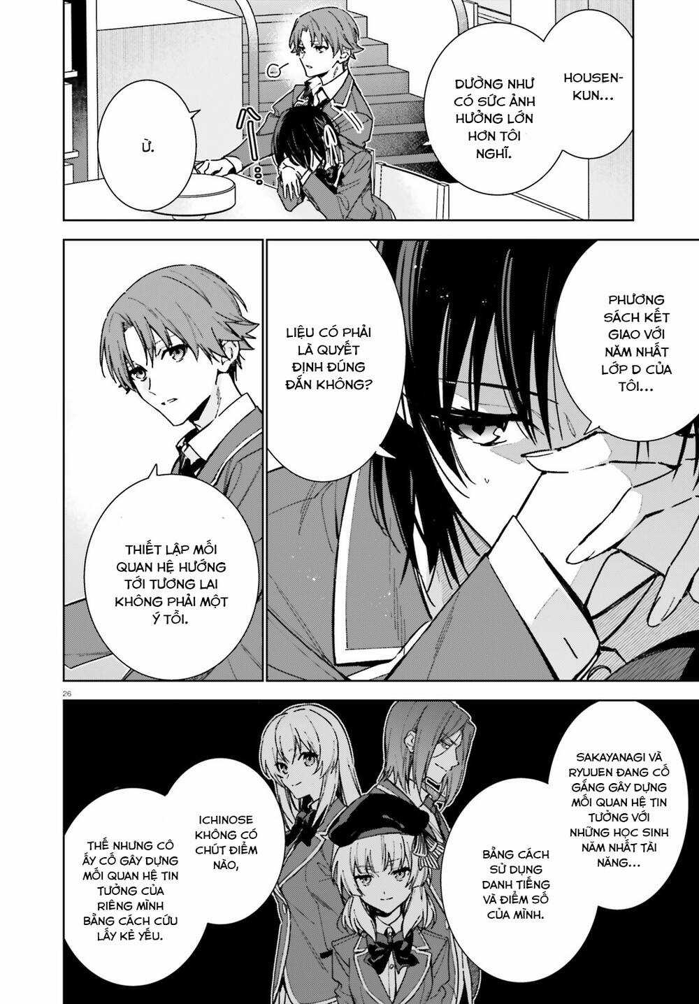 Chào Mừng Đến Với Lớp Học Đề Cao Thực Lực Năm 2 Chapter 9 trang 26