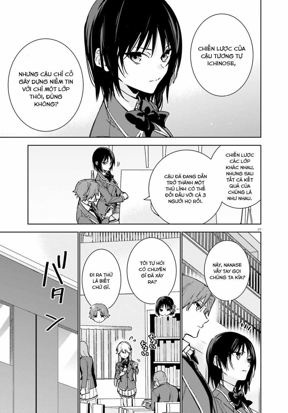 Chào Mừng Đến Với Lớp Học Đề Cao Thực Lực Năm 2 Chapter 9 trang 27