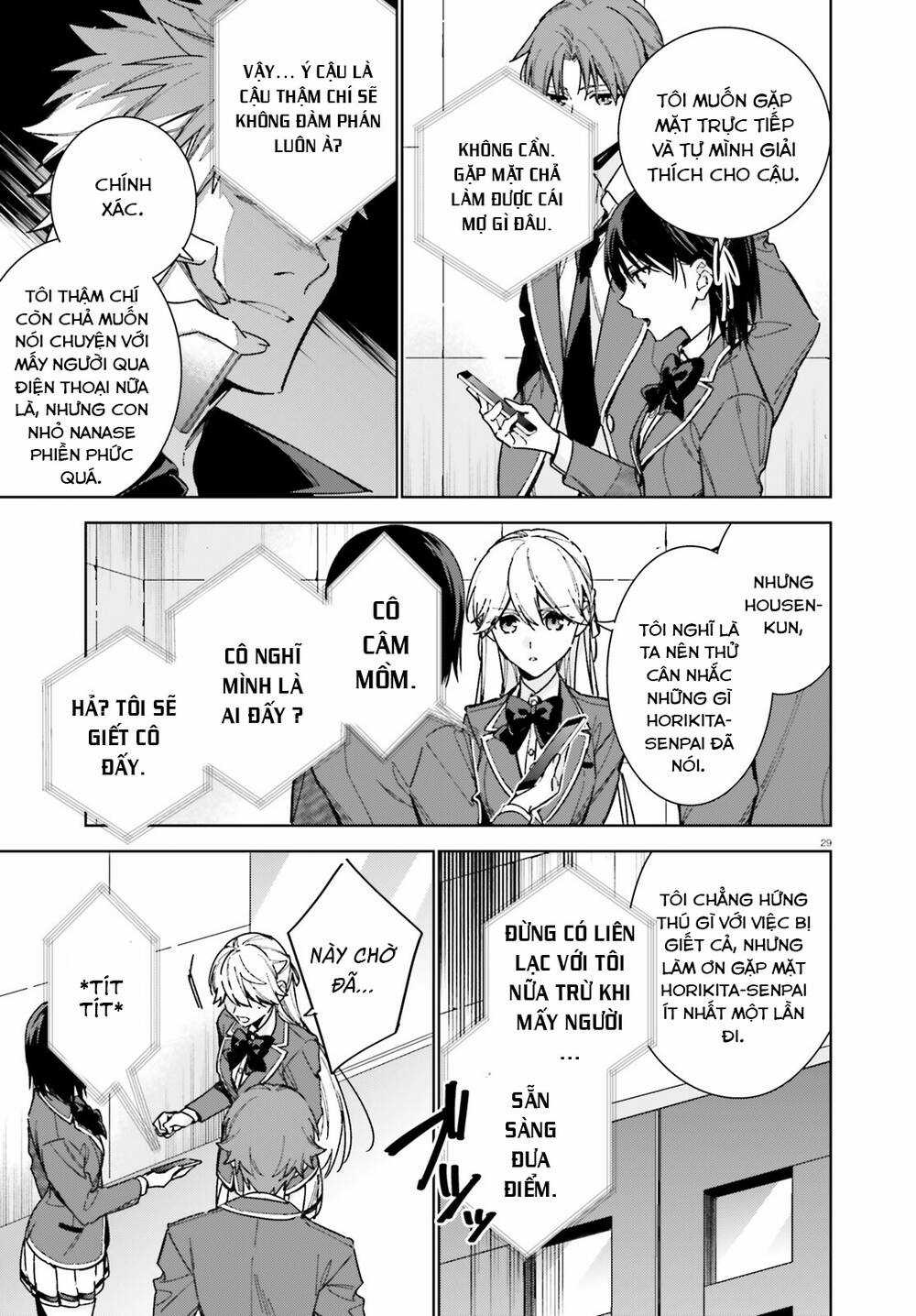 Chào Mừng Đến Với Lớp Học Đề Cao Thực Lực Năm 2 Chapter 9 trang 29