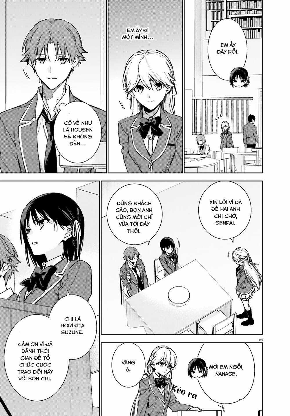 Chào Mừng Đến Với Lớp Học Đề Cao Thực Lực Năm 2 Chapter 9 trang 3