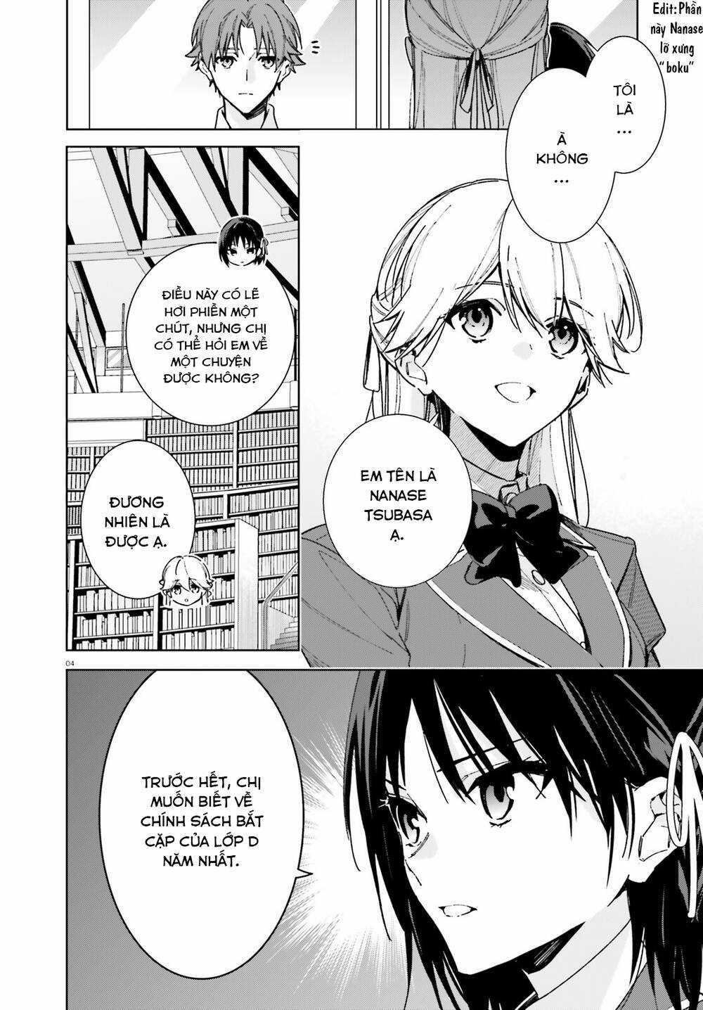 Chào Mừng Đến Với Lớp Học Đề Cao Thực Lực Năm 2 Chapter 9 trang 4