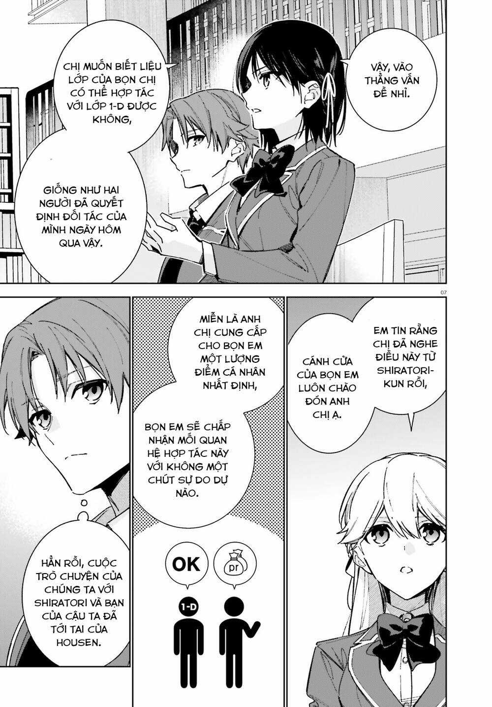 Chào Mừng Đến Với Lớp Học Đề Cao Thực Lực Năm 2 Chapter 9 trang 7