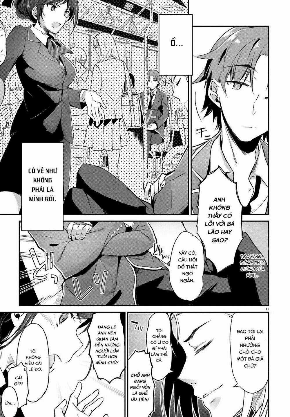 Chào Mừng Đến Với Lớp Học Thượng Đẳng Chapter 1 trang 12