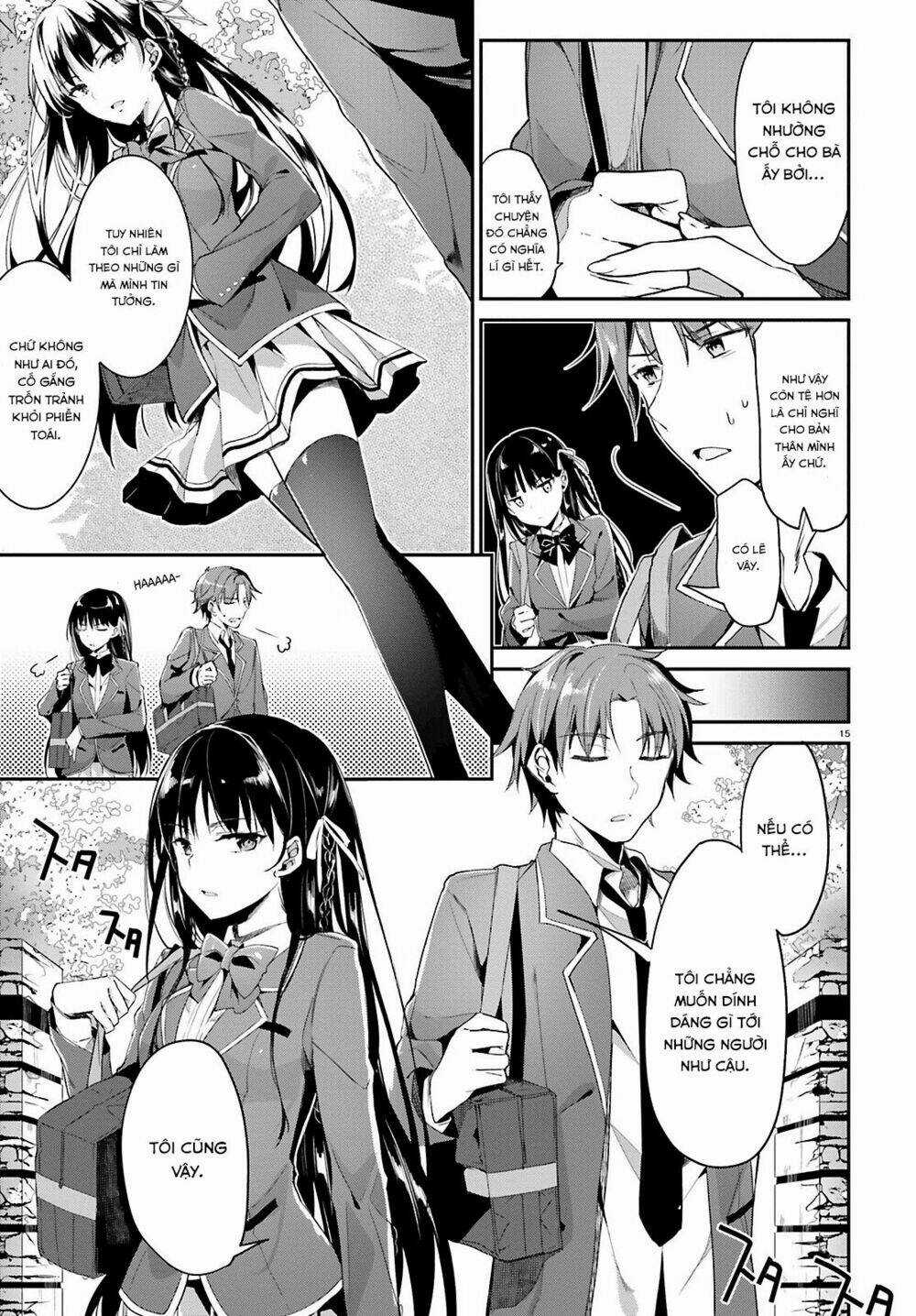 Chào Mừng Đến Với Lớp Học Thượng Đẳng Chapter 1 trang 16