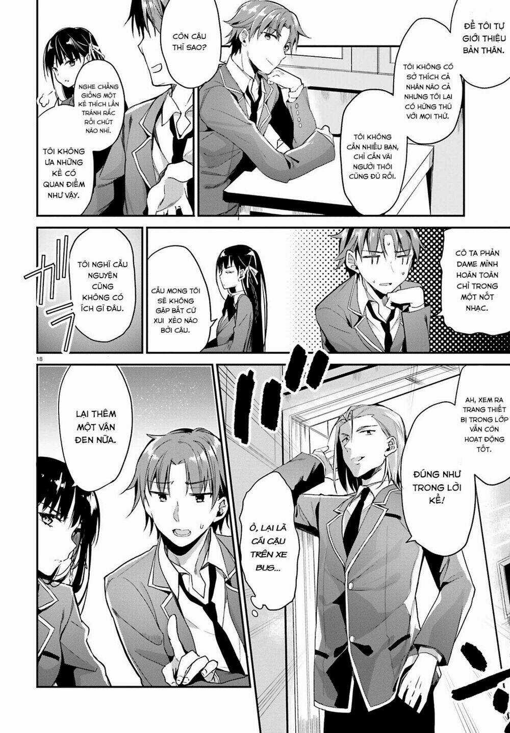 Chào Mừng Đến Với Lớp Học Thượng Đẳng Chapter 1 trang 19