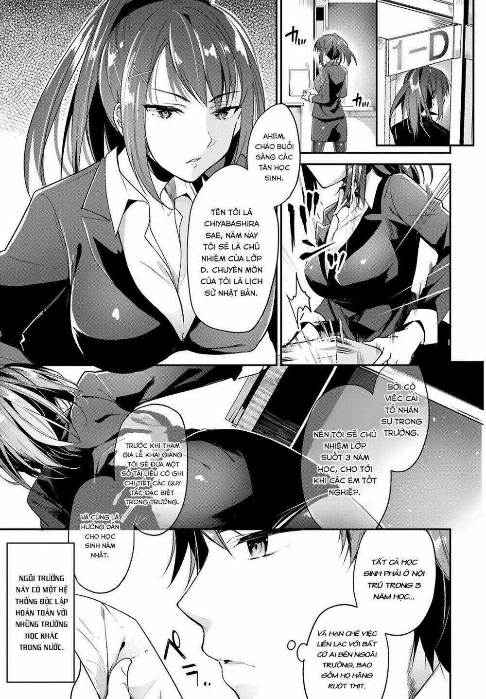 Chào Mừng Đến Với Lớp Học Thượng Đẳng Chapter 1 trang 20