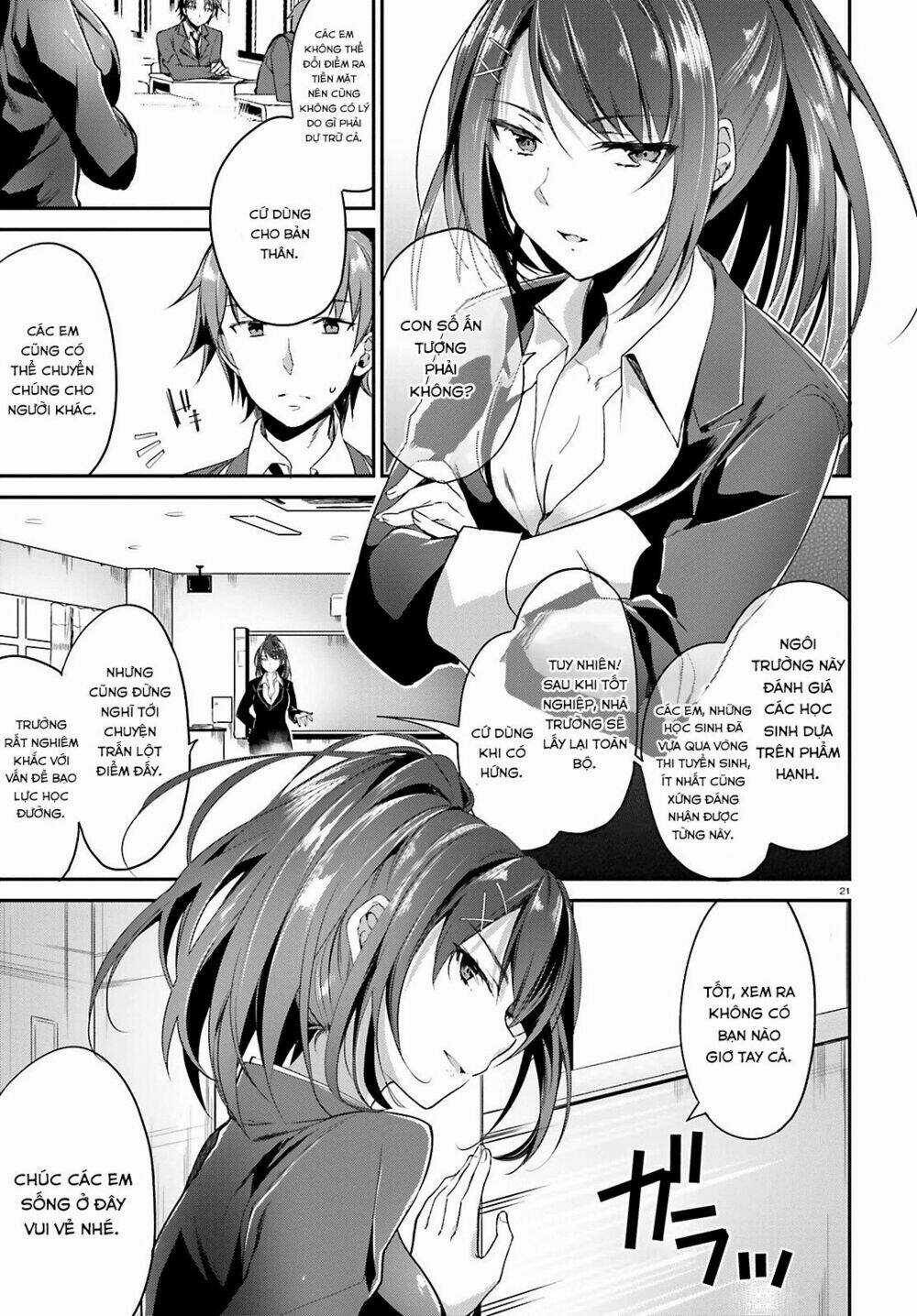 Chào Mừng Đến Với Lớp Học Thượng Đẳng Chapter 1 trang 22