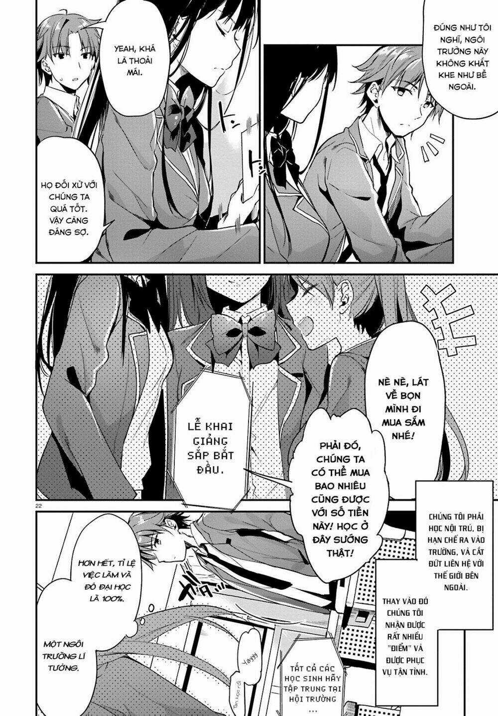 Chào Mừng Đến Với Lớp Học Thượng Đẳng Chapter 1 trang 23