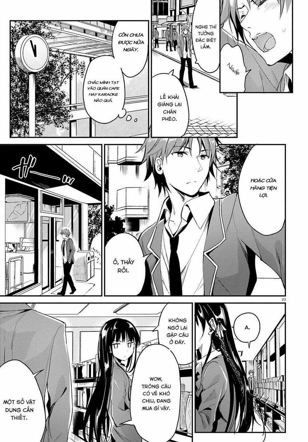 Chào Mừng Đến Với Lớp Học Thượng Đẳng Chapter 1 trang 24