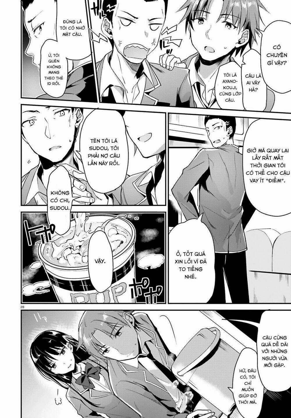 Chào Mừng Đến Với Lớp Học Thượng Đẳng Chapter 1 trang 29