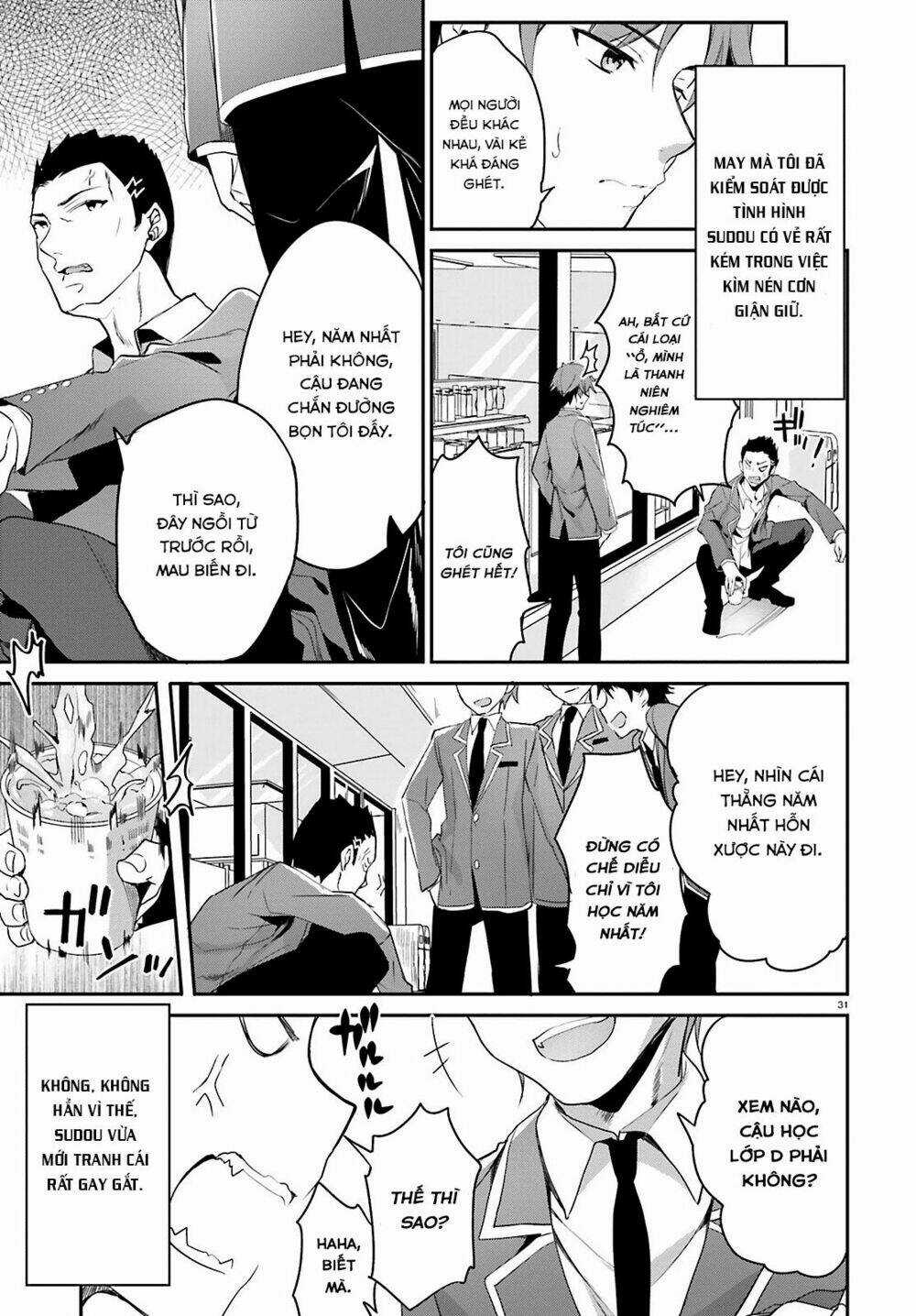 Chào Mừng Đến Với Lớp Học Thượng Đẳng Chapter 1 trang 32