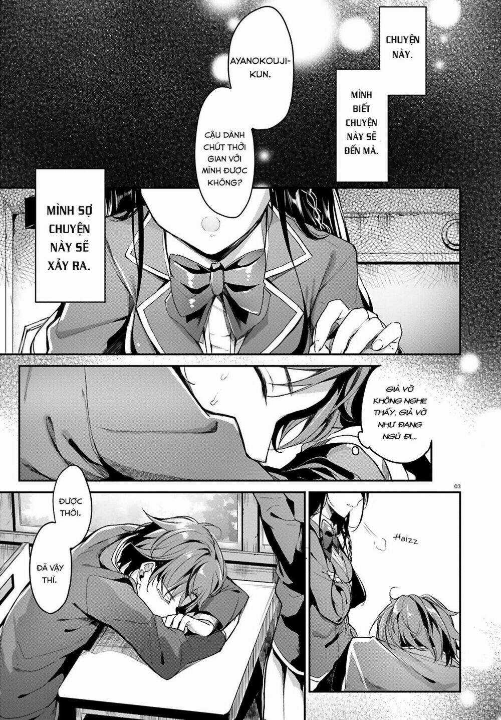 Chào Mừng Đến Với Lớp Học Thượng Đẳng Chapter 1 trang 4