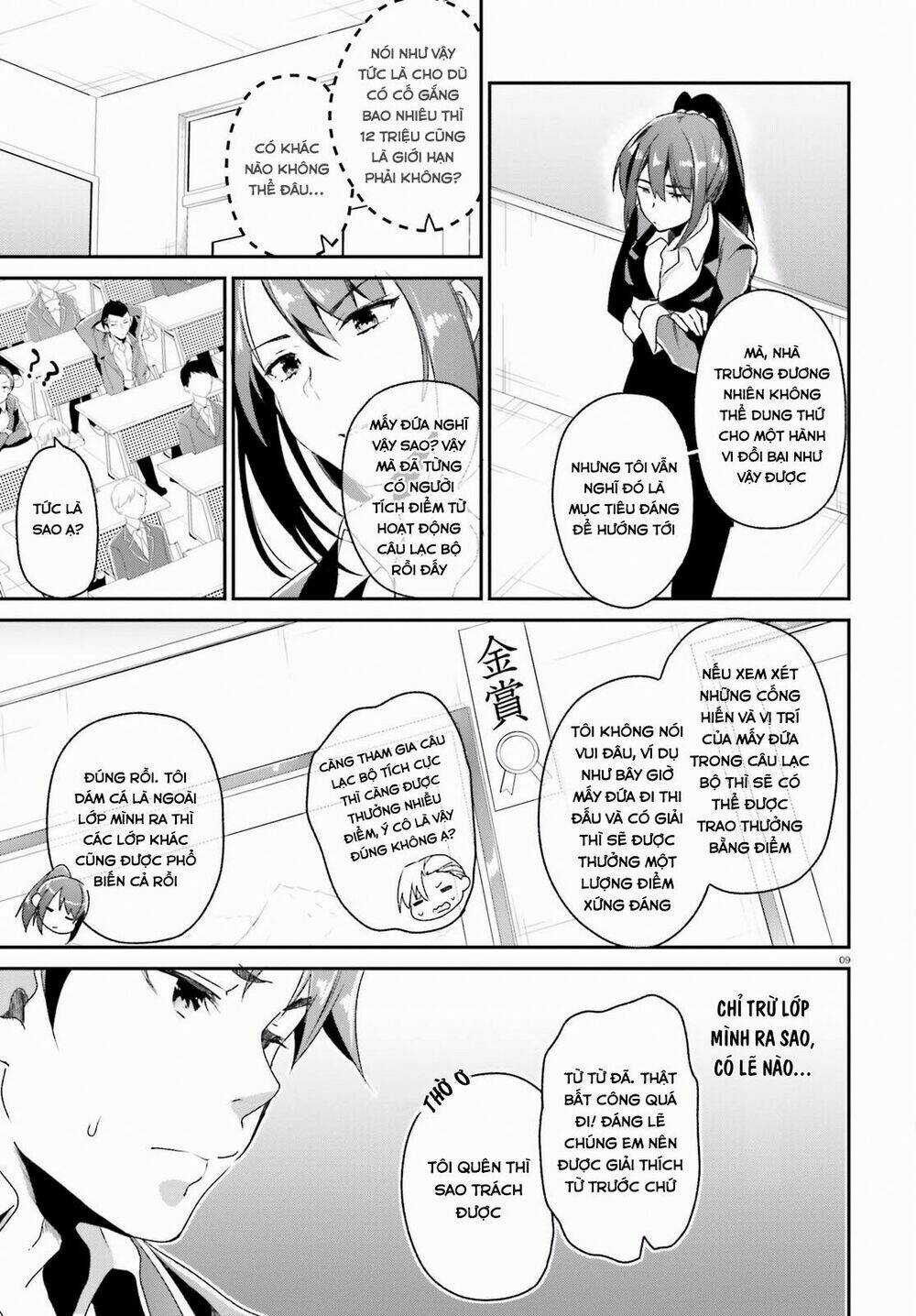 Chào Mừng Đến Với Lớp Học Thượng Đẳng Chapter 11 trang 10