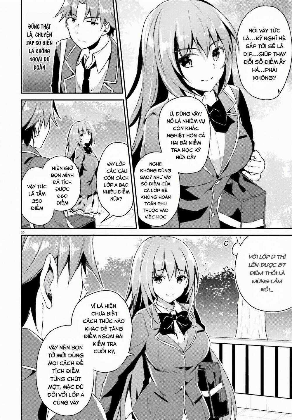 Chào Mừng Đến Với Lớp Học Thượng Đẳng Chapter 11 trang 21