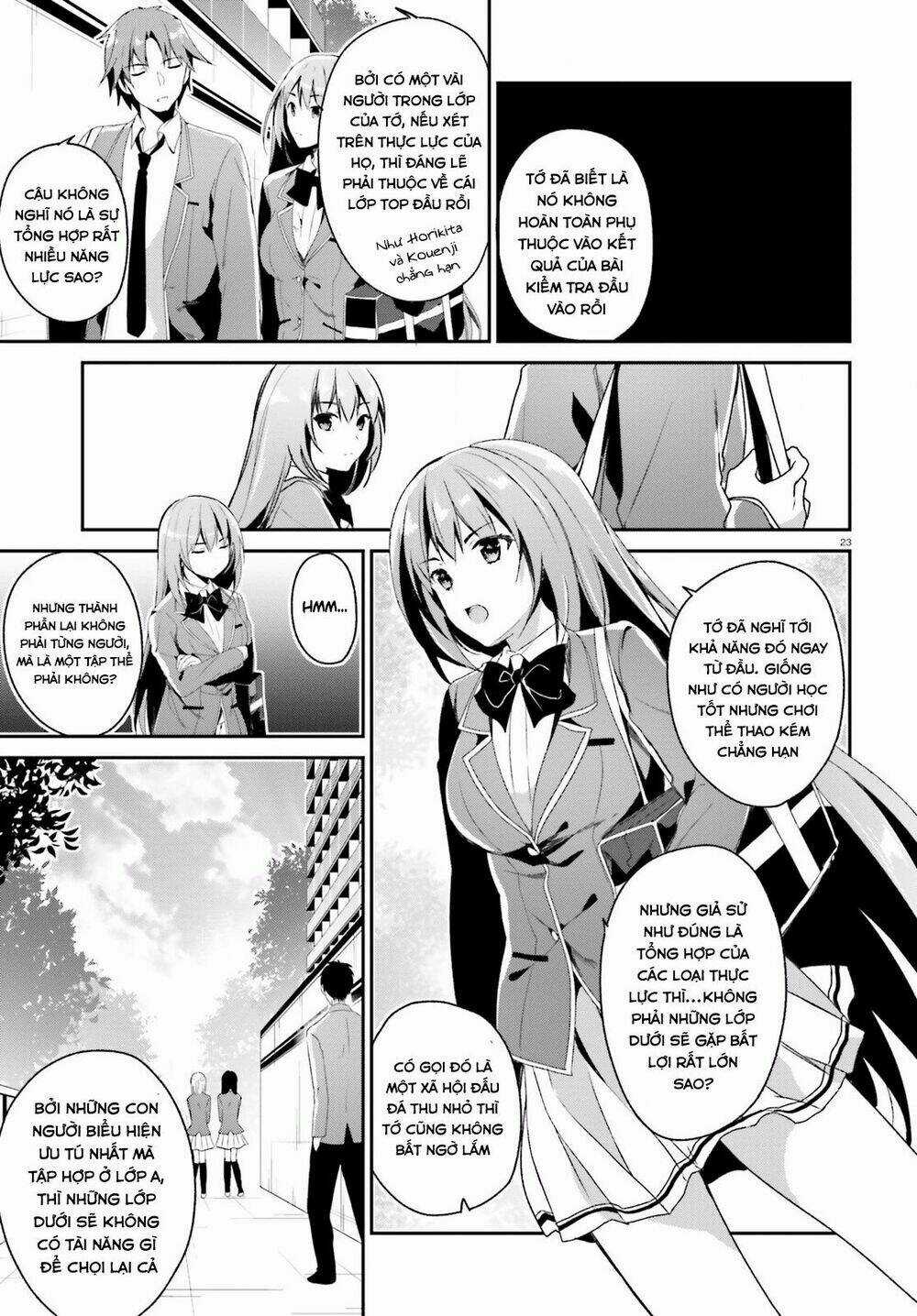 Chào Mừng Đến Với Lớp Học Thượng Đẳng Chapter 11 trang 24