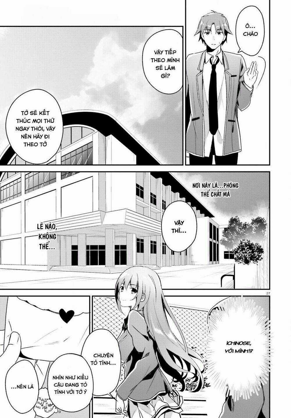 Chào Mừng Đến Với Lớp Học Thượng Đẳng Chapter 11 trang 28